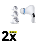 2X TECH-PROTECT EAR TIPS 3-PACK APPLE AIRPODS PRO 1 / 2 WHITE