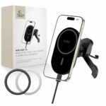 TECH-PROTECT-MM15W-V6-MAGNETIC-MAGSAFE-STABLE-VENT-CAR-MOUNT-WIRELESS-CHARGER-15W-BLACKBLACK