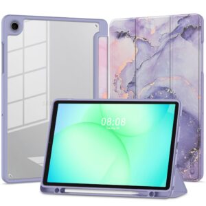 HUSA TECH-PROTECT SC PEN HYBRID GALAXY TAB A9 / A11 8.7 X110 / X115 / X133 / X135 VIOLET MARBLE
