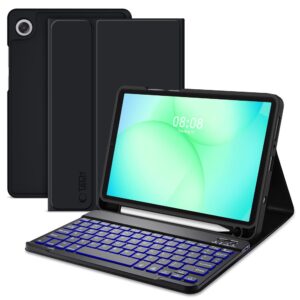 HUSA TECH-PROTECT SC PEN + KEYBOARD GALAXY TAB A9 / A11 8.7 X110 / X115 / X133 / X135 BLACK