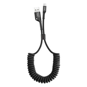 Baseus Cablu cu arc Lightning 1 m 2A (negru)