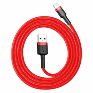 Baseus Cafule cablu USB Lightning 2,4 A 0,5 m (roșu)