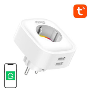 Priză inteligentă WiFi Gosund SP112 2xUSB, 16A, Tuya