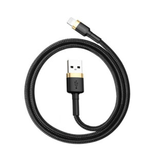 Cablu Baseus Cafule USB Lightning 1,5 A 2 m (auriu+negru)
