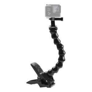 Suport cu clemă Puluz pentru camere sport (DJI, GoPro, Insta360) PU179