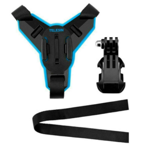 Carcasă pentru bărbia căștii de motocicletă + suport J-Hook pentru camere sportive (GP-HBM-MT7)