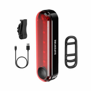 Lampă spate pentru bicicletă Superfire BTL01, USB, 230 mAh