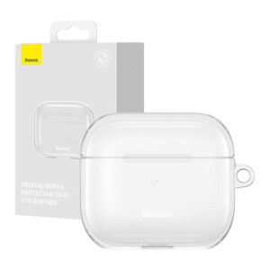 Husă transparentă Baseus Crystal pentru AirPods 3