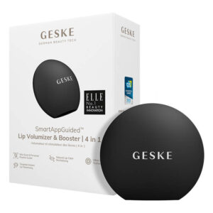 Volumizator și booster pentru buze Geske cu aplicație (gri)