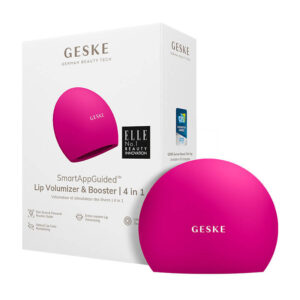 Volumizator și booster pentru buze Geske cu aplicație (magenta)