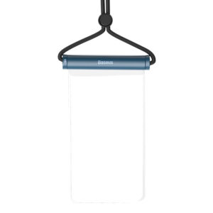 Husă impermeabilă Baseus AquaGlide cu închidere cilindrică (albastră)