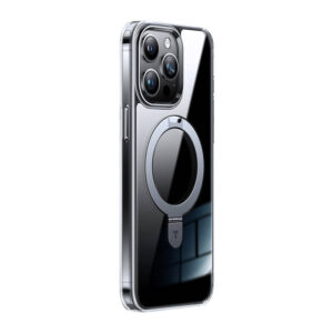 Husă pentru telefon Torras UPRO Ostand Clear pentru iPhone 15 PRO (transparentă)