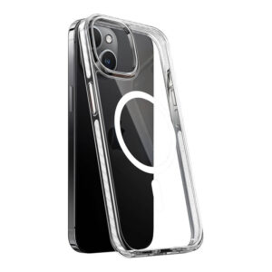 Husă pentru telefon Torras Spark pentru iPhone 15 (transparentă)