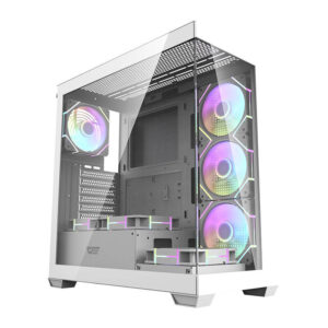 Carcasă PC Darkflash C305 ATX (albă)