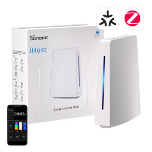 Unitate centrală Wi‑Fi ZigBee Bluetooth Matter SONOFF iHost Hub AIBridge-26, 4 GB, LAN