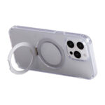 Husă pentru telefon Baseus Magnetic Crystal Clear pentru iPhone 11 Pro Max (transparentă) cu protecție pentru ecran din sticlă temperată și set de curățare