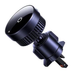 Suport auto cu încărcător wireless inductiv Baseus MagPro 15W Qi2.0 (negru)