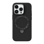 Husă Joyroom PN-15L4 Dancing Circle pentru iPhone 15 Pro Max (negru)