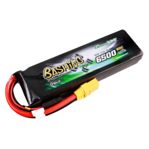 Pachet baterie LiPo Gens ace G-Tech 6500 mAh 11,1 V 60C 3S1P cu XT90 - Seria Bashing