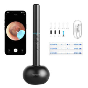 Bețișor vizual inteligent pentru curățarea urechii Bebird M9 S (negru)