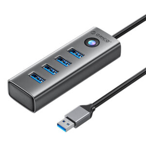 Orico Hub USB-A la 4x USB-A 3.0 - gri