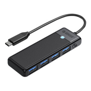 Orico Hub 4 în 1 USB A 3.0 x4 (negru)
