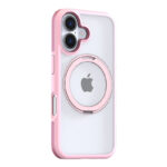 Husă Torras Ostand R Fusion pentru iPhone 16 (roz)
