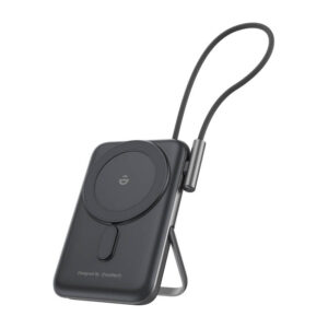 Choetech B735 powerbank magnetic 10000 mAh 20W PD + cablu USB-C (negru)