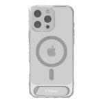 Husă din seria Torras Pstand pentru iPhone 16 Pro (transparentă)