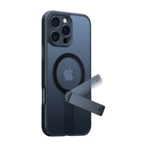 CaseTorras Pstand Spin pentru iPhone 16 Pro Max (Negru)