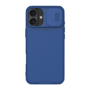 Husă Nillkin CamShield Pro pentru iPhone 16 Plus (albastru)