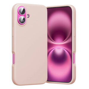 Carcasă Vention KUHP0-20 pentru iPhone 16 Plus MagSafe (roz)