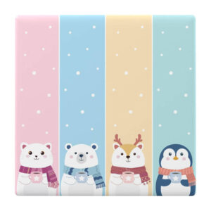 Capac decorativ pentru întrerupătorul tactil T5 SONOFF Cartoon 4C.