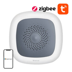 Senzor inteligent de temperatură și umiditate Zigbee Heiman HS1HT Tuya