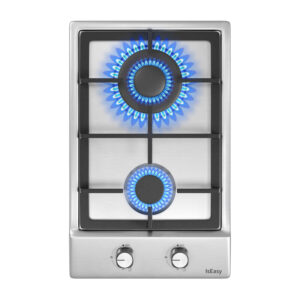 Plită pe gaz cu două zone IsEasy MGBS-312A (oțel inoxidabil)