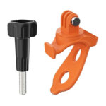Sunnylife BD892 curea flexibilă din silicon pentru cameră sportivă (portocaliu)