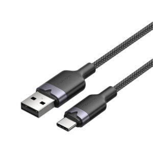 Cablu USB 2.0 A la USB-C 3A Vention CTNBF 1 m (negru)