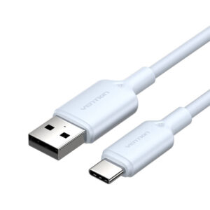 Cablu USB 2.0 A la USB-C 3A Vention CTQLF 1M (albastru)
