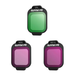 Filtre CPL, ND8, ND16 Sunnylife pentru DJI Flip