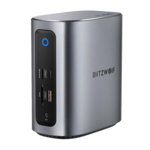 Blitzwolf BW-TH15 17v1 Stație de andocare 2x HDMI + DP + 4x USB-C + 3x USB 3.0 + USB 3.1 + USB-C 3.2 + USB-C PD + RJ45 + micro SD + SD + audio 3,5 mm