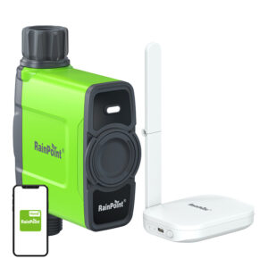 RainPoint Wifi controler de irigații pentru 1 zonă cu pasarelă