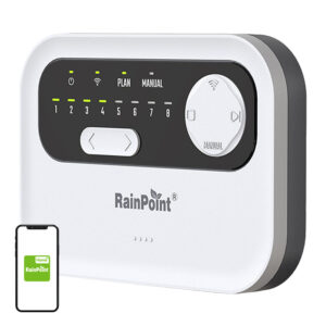 RainPoint WiFi controler de irigații cu 8 zone