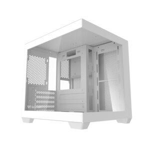 Carcasă PC Darkflash C275P fără ventilatoare (albă)