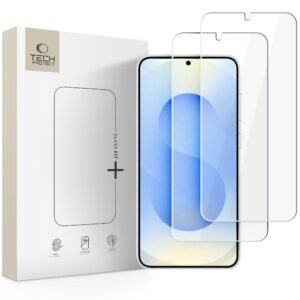 FOLIE STICLA TECH-PROTECT GLASS FIT+ 2-PACK GALAXY S26+ PLUS CLEAR