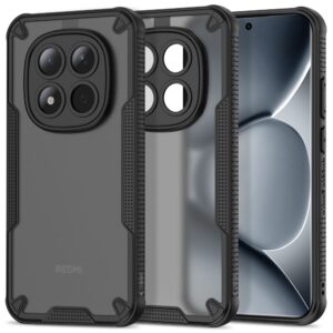 TECH-PROTECT RUGGED SHIELD XIAOMI POCO M8 PRO / REDMI NOTE 15 PRO+ PLUS 5G MATTE BLACK
