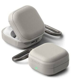 HUSA RINGKE ONYX MAGNETIC MAGSAFE SAMSUNG GALAXY BUDS 4 / 4 PRO WARM GREY