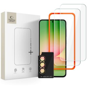 FOLIE STICLA TECH-PROTECT EASY SET+ 3-PACK GALAXY A57 5G CLEAR