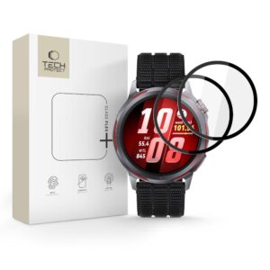 STICLĂ HIBRIDĂ TECH-PROTECT GLASS FLEX+ 2-PACK HUAWEI WATCH GT RUNNER 2 BLACK